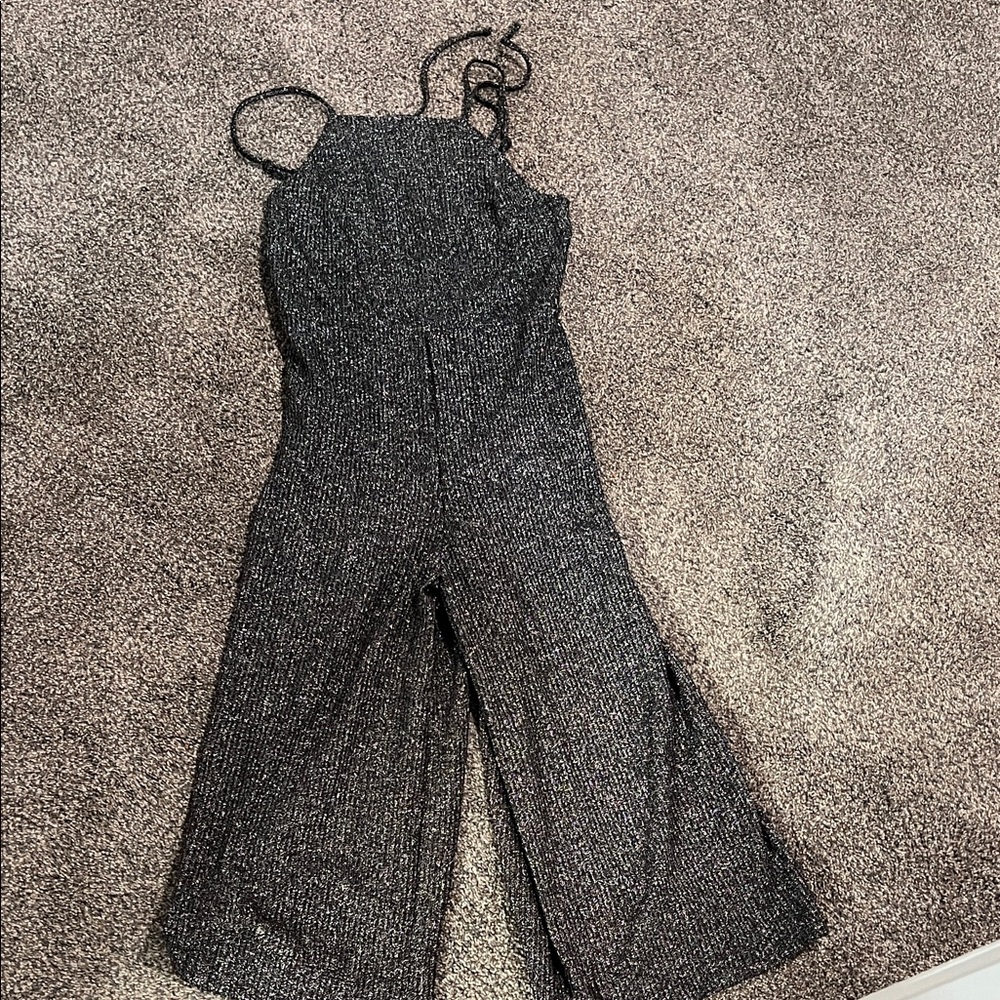 Wild Fable Shimmering Black Jumpsuit